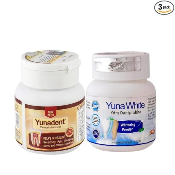 2 Yunadent Medicinal Powder +1 Yunawhite - Image 5