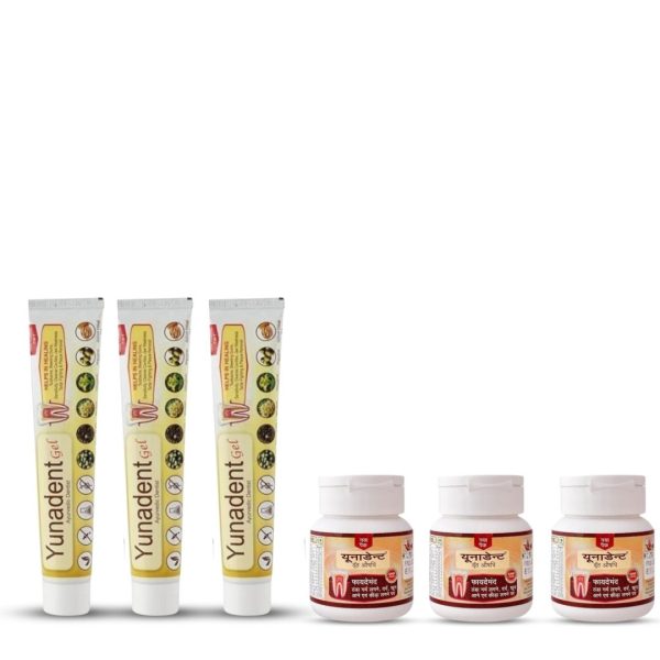 Yunadent Medical Powder 3 + Yunadent gel 3 - Image 2