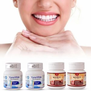 2 Yunadent Medical Powder  + 2 Yunawhite